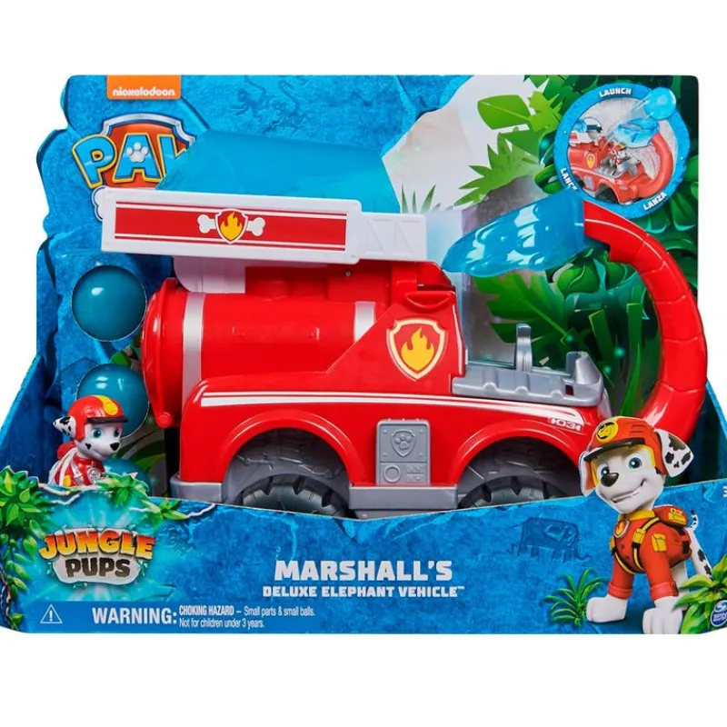 SPIN MASTER Patrulla Canina Jungle Pups Vehículo Elefante- Figuras Y Figuras De Acción