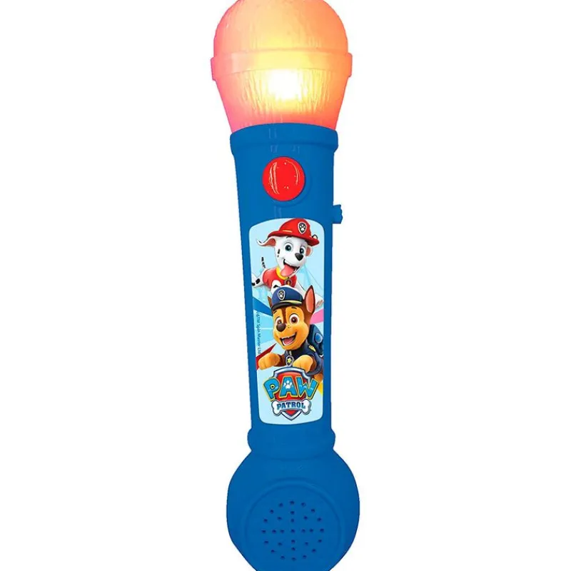 LEXIBOOK Patrulla Canina Micrófono Luz y Sonido- Instrumentos Musicales