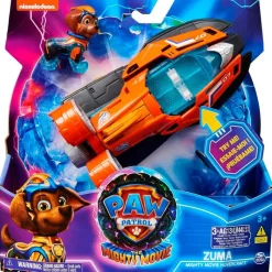 SPIN MASTER Patrulla Canina Mighty Movie Vehículo Zuma- Figuras Y Figuras De Acción