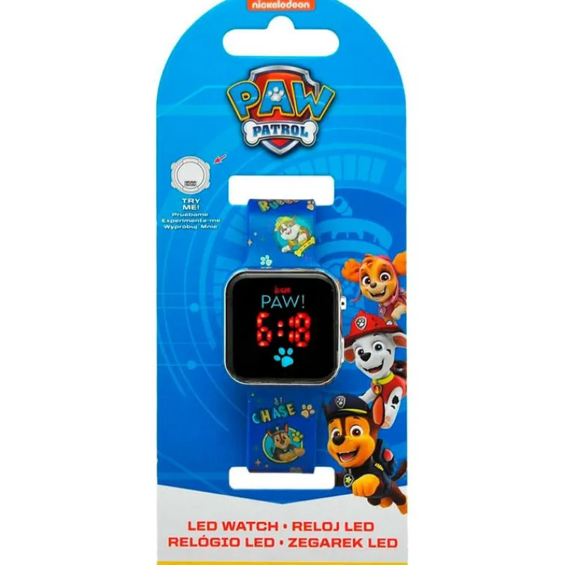 KIDS EUROSWAN Electrónicos|Patrulla Canina Reloj Digital LED