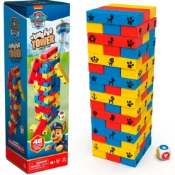 SPIN MASTER Patrulla Canina Torre de Equilibrio- Juegos De Mesa