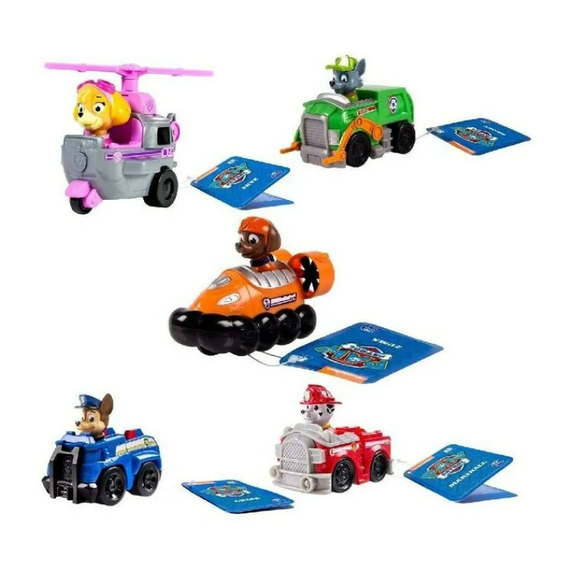 SPIN MASTER Figuras Y Figuras De Acción|Patrulla Canina Vehículo de Cuerda Surtido