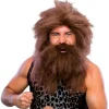 RUBIE'S Disfraces Y Complementos|Disfraces Y Complementos|Peluca con Barba de Cavernícola