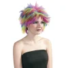 DRIM DISCOUNT Peluca Multicolor Corta- Disfraces Y Complementos|Disfraces Y Complementos