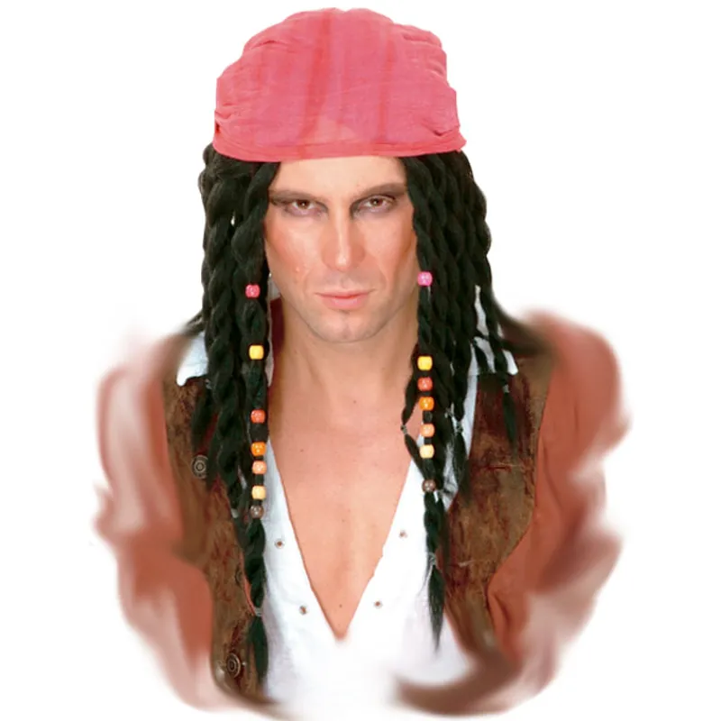 DRIM DISCOUNT Disfraces Y Complementos|Disfraces Y Complementos|Peluca Pirata Hombre