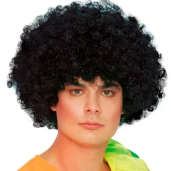 DRIM DISCOUNT Disfraces Y Complementos|Disfraces Y Complementos|Pelucha Rizos Gigante Negra
