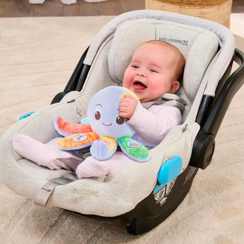 VTECH Peluche de Colores Pulpito Patitas- Primera Infancia Y Preescolar