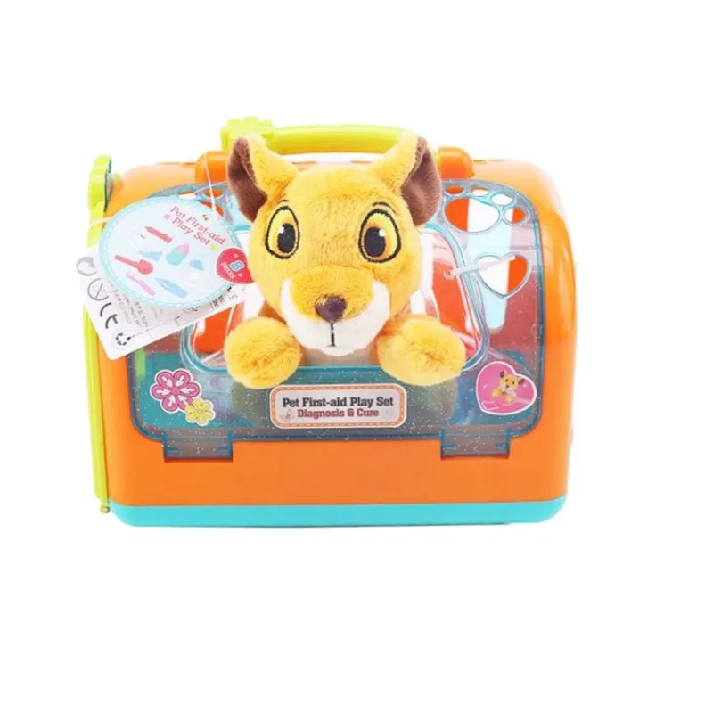 DRIM DISCOUNT Juegos Y Juguetes Educativos|Peluche León Set Veterinario