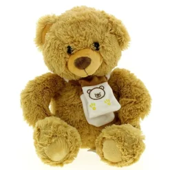 SELECCION DRIM Primera Infancia Y Preescolar|Peluche Oso con Bufanda Crema 40cm