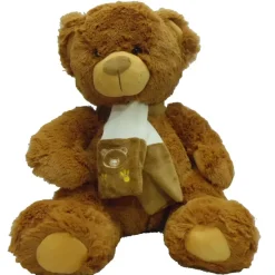 SELECCION DRIM Primera Infancia Y Preescolar|Peluche Oso con Bufanda Marrón 40cm