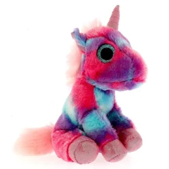 PLAY BY PLAY Primera Infancia Y Preescolar|Peluche Unicornio Multicolor Rosa 17 cm