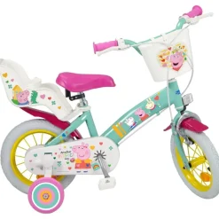 TOIMSA Peppa Pig Bicicleta 12"- Bicicletas, Correpasillos Y Triciclos
