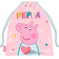 ARDITEX Peppa Pig Bolsa Merienda- Escolar