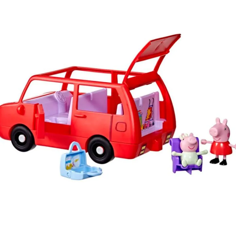 HASBRO Peppa Pig Coche Familiar- Figuras Y Figuras De Acción