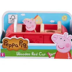 SELECCION DRIM Juegos De Madera|Peppa Pig Coche Familiar Madera