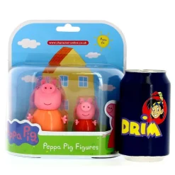 BANDAI Peppa Pig Figura Peppa Pig y Familia- Figuras Y Figuras De Acción