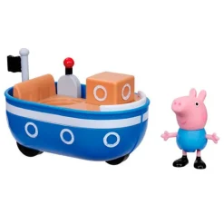 HASBRO Vehículos, Trenes Y Parkings|Peppa Pig Mini Vehículo con Personaje Surtido