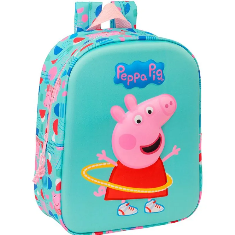 SAFTA Escolar|Peppa Pig Mochila Guadería 3D