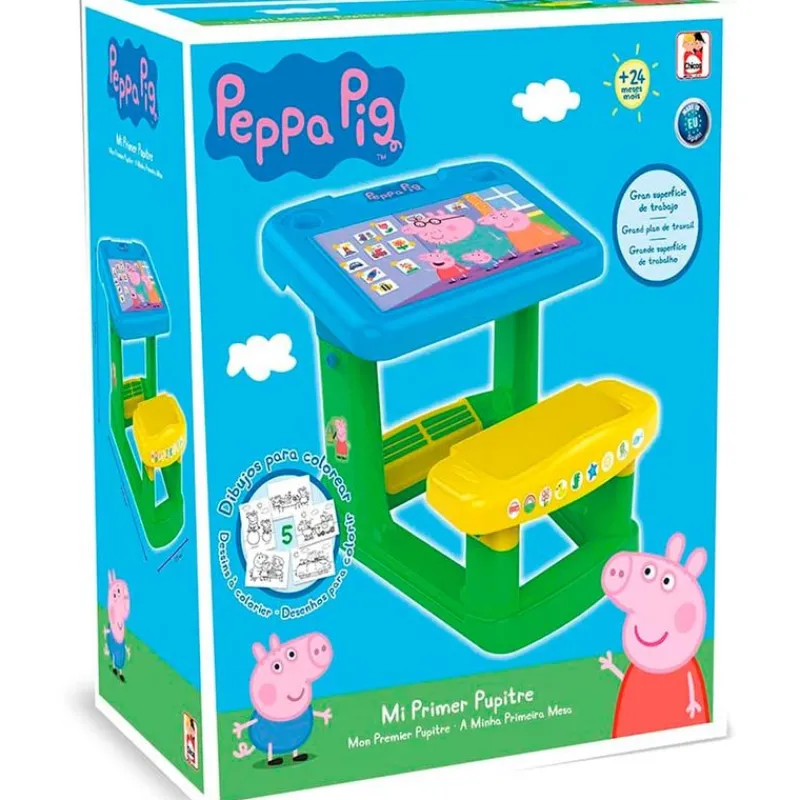 CHICOS Escolar|Peppa Pig Pupitre Infantil