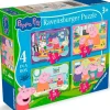 RAVENSBURGER Puzzles Y Construcciones|Peppa Pig Puzzle Progresivo
