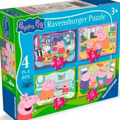 RAVENSBURGER Puzzles Y Construcciones|Peppa Pig Puzzle Progresivo