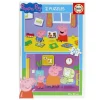 EDUCA Peppa Pig Puzzle 2x20 Piezas- Puzzles Y Construcciones