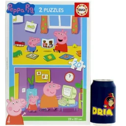 EDUCA Peppa Pig Puzzle 2x20 Piezas- Puzzles Y Construcciones