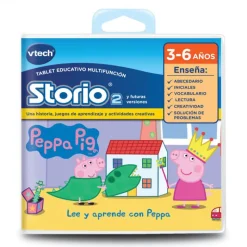 VTECH Electrónicos|Peppa Pig Tablet Storio 3S/2