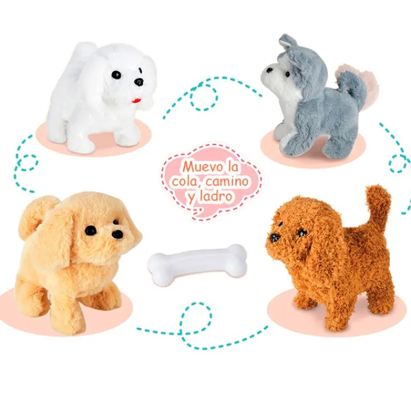 DRIM DISCOUNT Electrónicos|Perrito Interactivo con Hueso Surtido