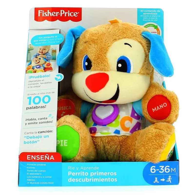 FISHER PRICE Perrito Primeros Descubrimeintos- Primera Infancia Y Preescolar