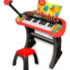 SELECCION DRIM Instrumentos Musicales|Piano Infantil con Funciones y Taburete