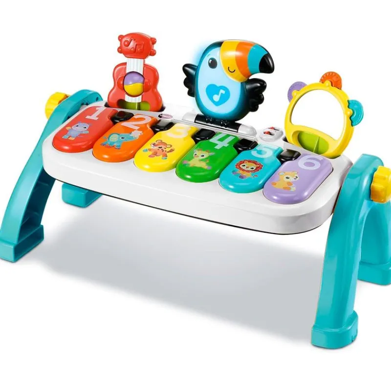 VTECH Instrumentos Musicales|Primera Infancia Y Preescolar|Piano Multicolor Banda Musical