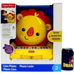 FISHER PRICE Piano Musical León- Instrumentos Musicales