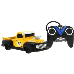 SELECCION DRIM Pick-Up American Vintage Amarilla R/C Escala 1.24- Coches Radio Control (R/C)