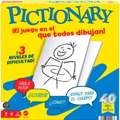 MATTEL Juegos De Mesa|Pictionary Juego Mesa
