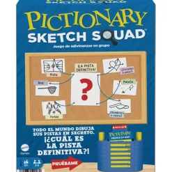 MATTEL Juegos De Mesa|Pictionary Sketch Squad