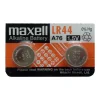 MAXELL Pilas 2 Ud Botón LR44- Baterías, Pilas Y Papel De Regalo