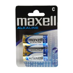MAXELL Baterías, Pilas Y Papel De Regalo|Pilas 2 Uds C R14