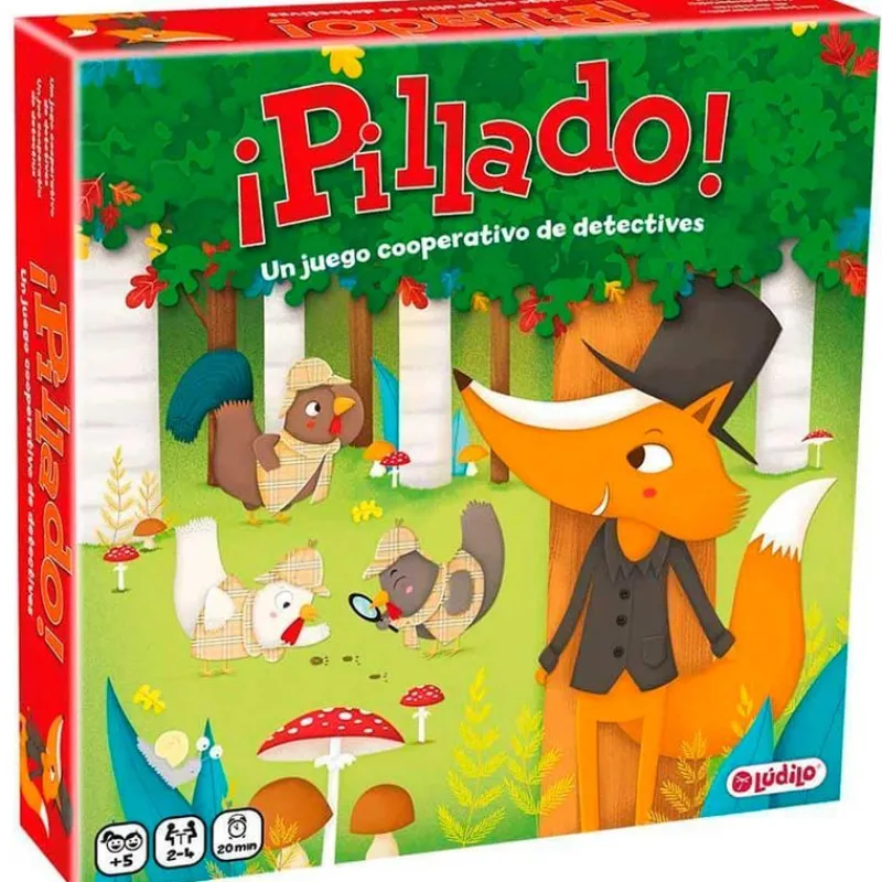 LÚDILO Amigos Y Familia|Juegos Y Juguetes Educativos|¡Pillado! Juego de Detectives