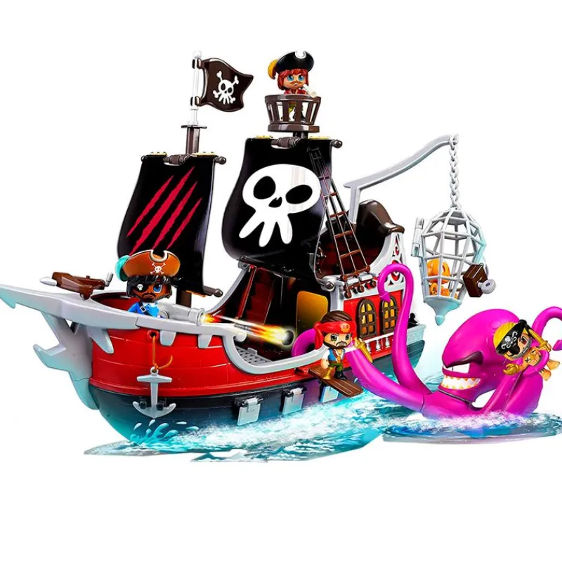 FAMOSA Figuras Y Figuras De Acción|Pinypon Action Barco Pirata