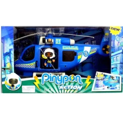 FAMOSA Figuras Y Figuras De Acción|Vehículos, Trenes Y Parkings|Pinypon Action Helicóptero de Policía