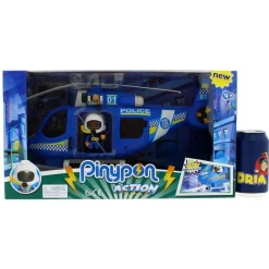 FAMOSA Figuras Y Figuras De Acción|Vehículos, Trenes Y Parkings|Pinypon Action Helicóptero de Policía