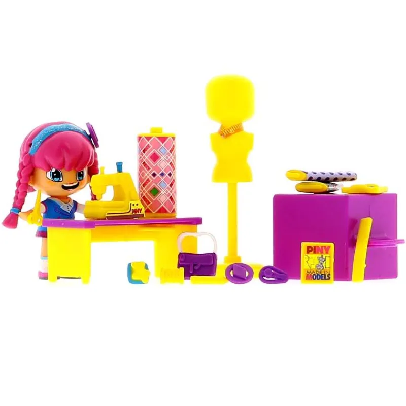 FAMOSA Pinypon Clase Sastrería Michelle- Muñecas