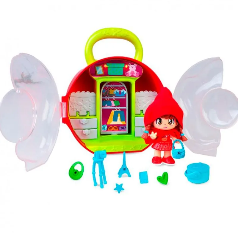 FAMOSA Pinypon Cuentos Bolsito Closet Surtido- Muñecas