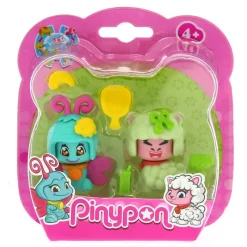 FAMOSA Pinypon Pack Mariposa y Oveja- Muñecas