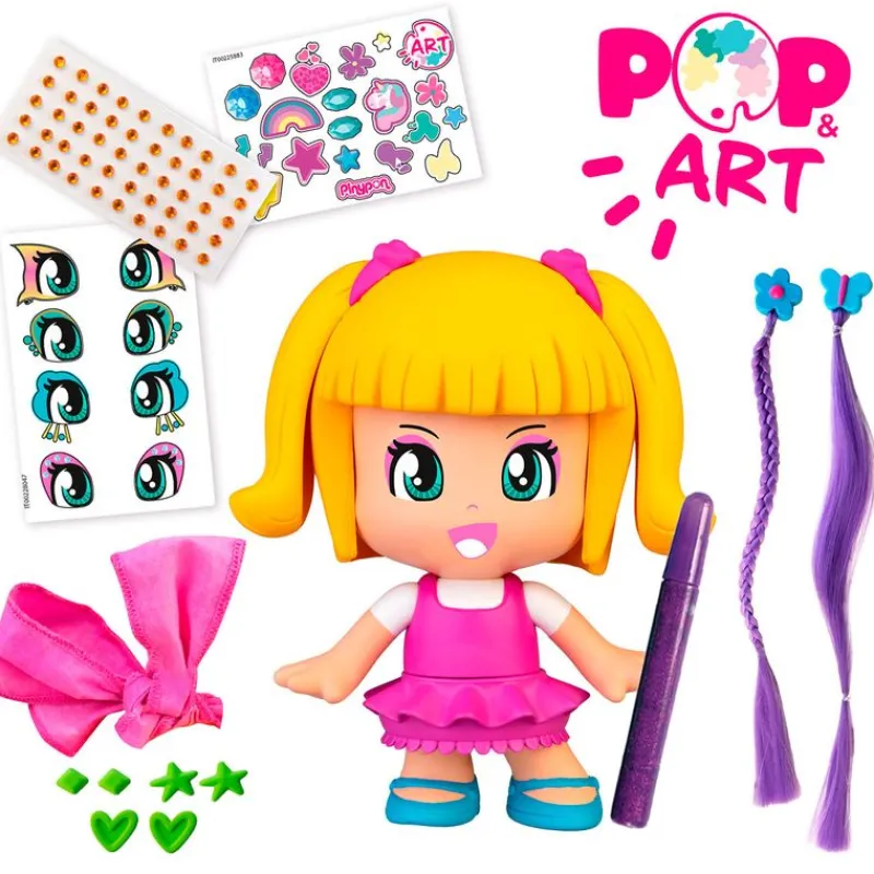 FAMOSA Muñecas|Pinypon Pop & Art Muñeca