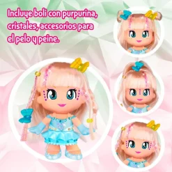 FAMOSA Pinypon Pop & Shine Cuentos- Muñecas