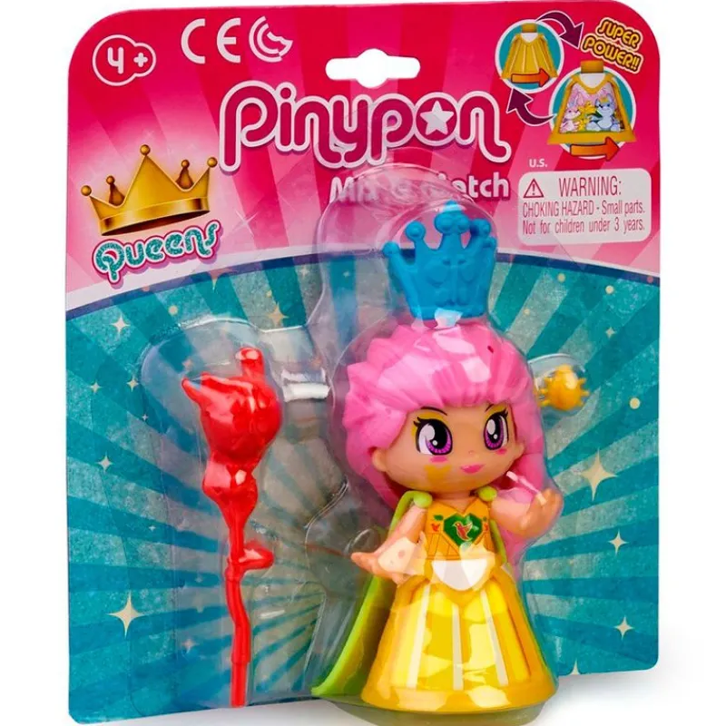 FAMOSA Muñecas|Pinypon Queens Figura Reina Individual Surtida