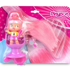FAMOSA Pinypon Super Melena Figura Surtida- Muñecas