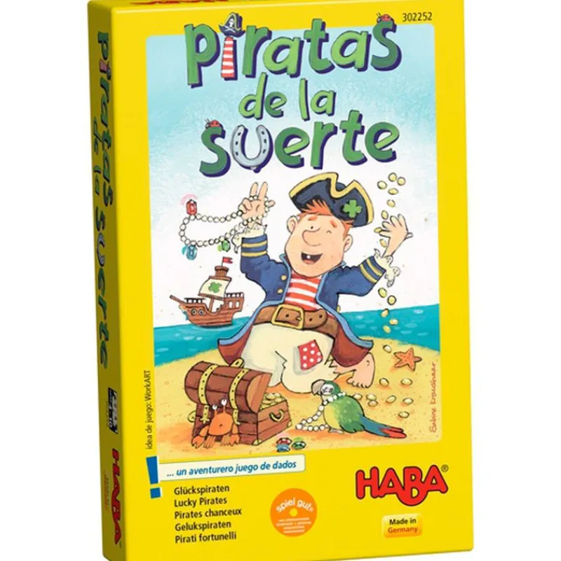HABA Juegos Y Juguetes Educativos|Amigos Y Familia|Piratas de la Suerte